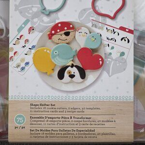 NEW in Box Sweet Sugarbelle Shape Shifter Cookie Cutter Set 75 Piece